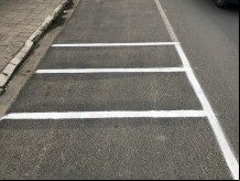 Faixas de estacionamento come