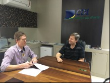 CDL recebe candidato Volnei Weber