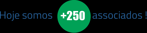 Hoje somos mais de 250 associados Hoje somos mais de 250 associados